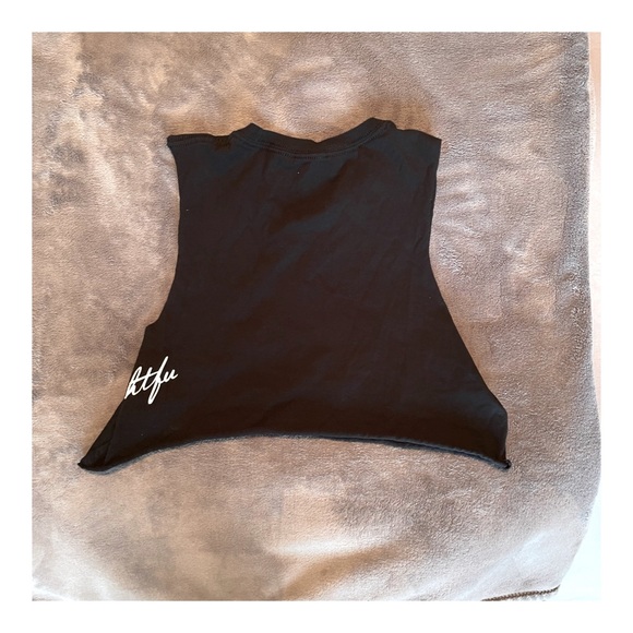 HTFU #HRDWRK workout crop top - Picture 3 of 3